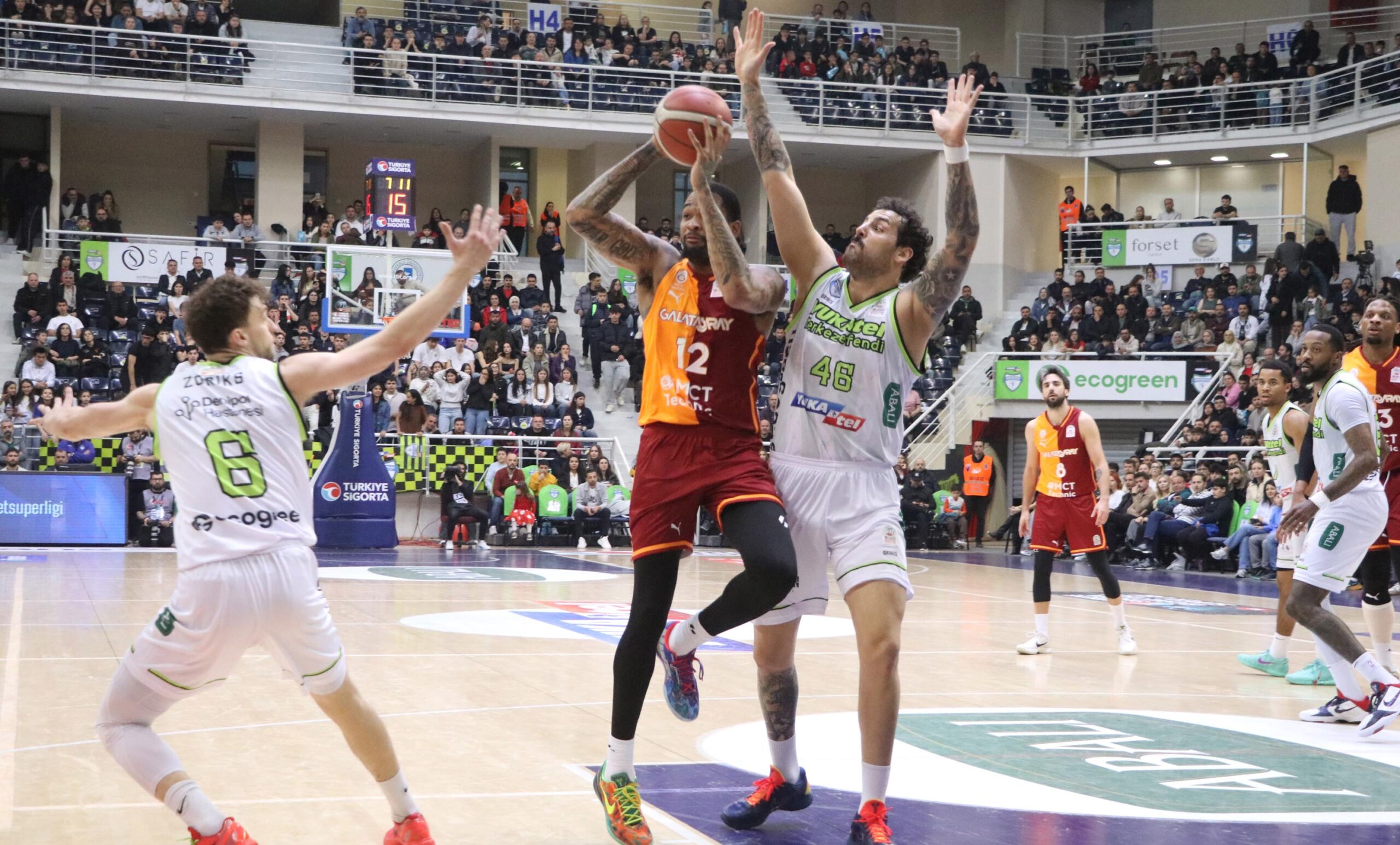 Merkezefendi Belediyesi Basket, Galatasaray'a Evinde Yenildi: Üçüncü Mağlubiyet
