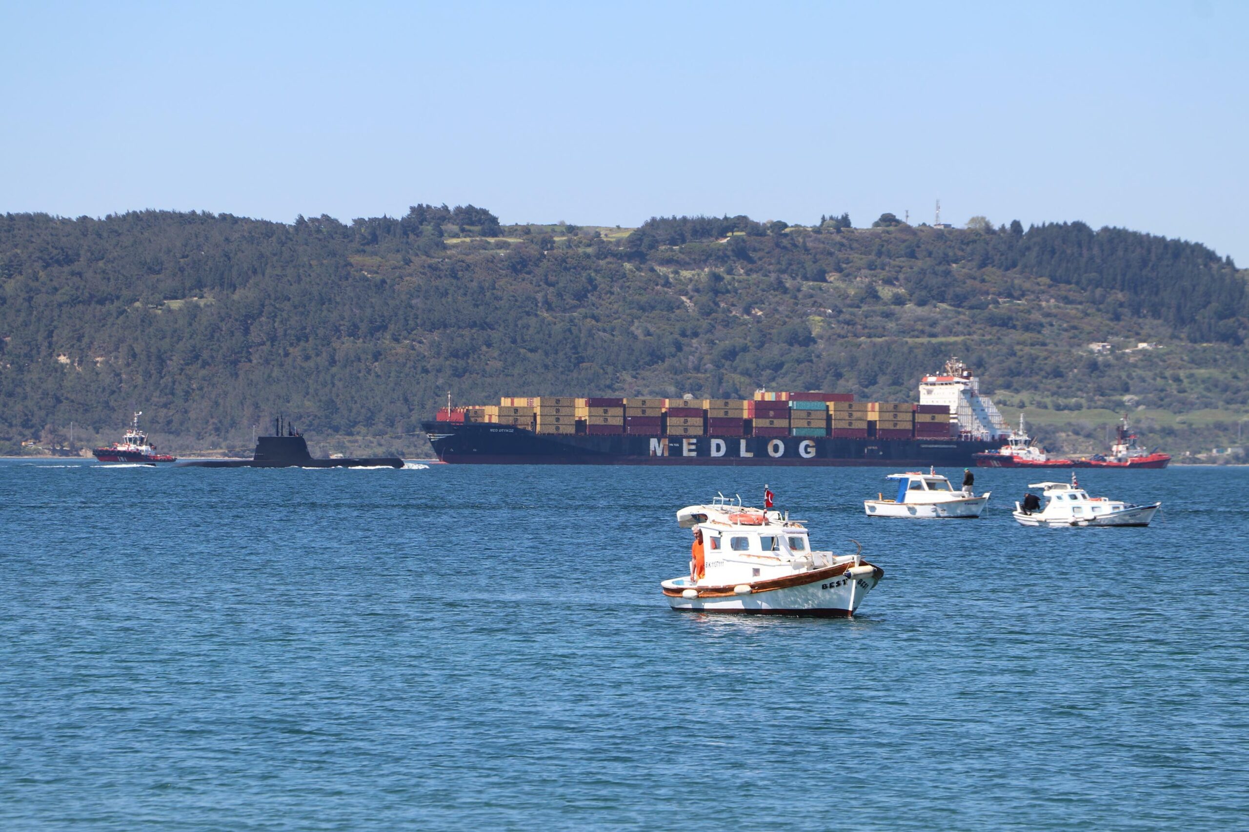 Çanakkale Boğazı'nda 'Med Beykoz' Gemisi Arızalandı: Boğaz Trafiği Durdu