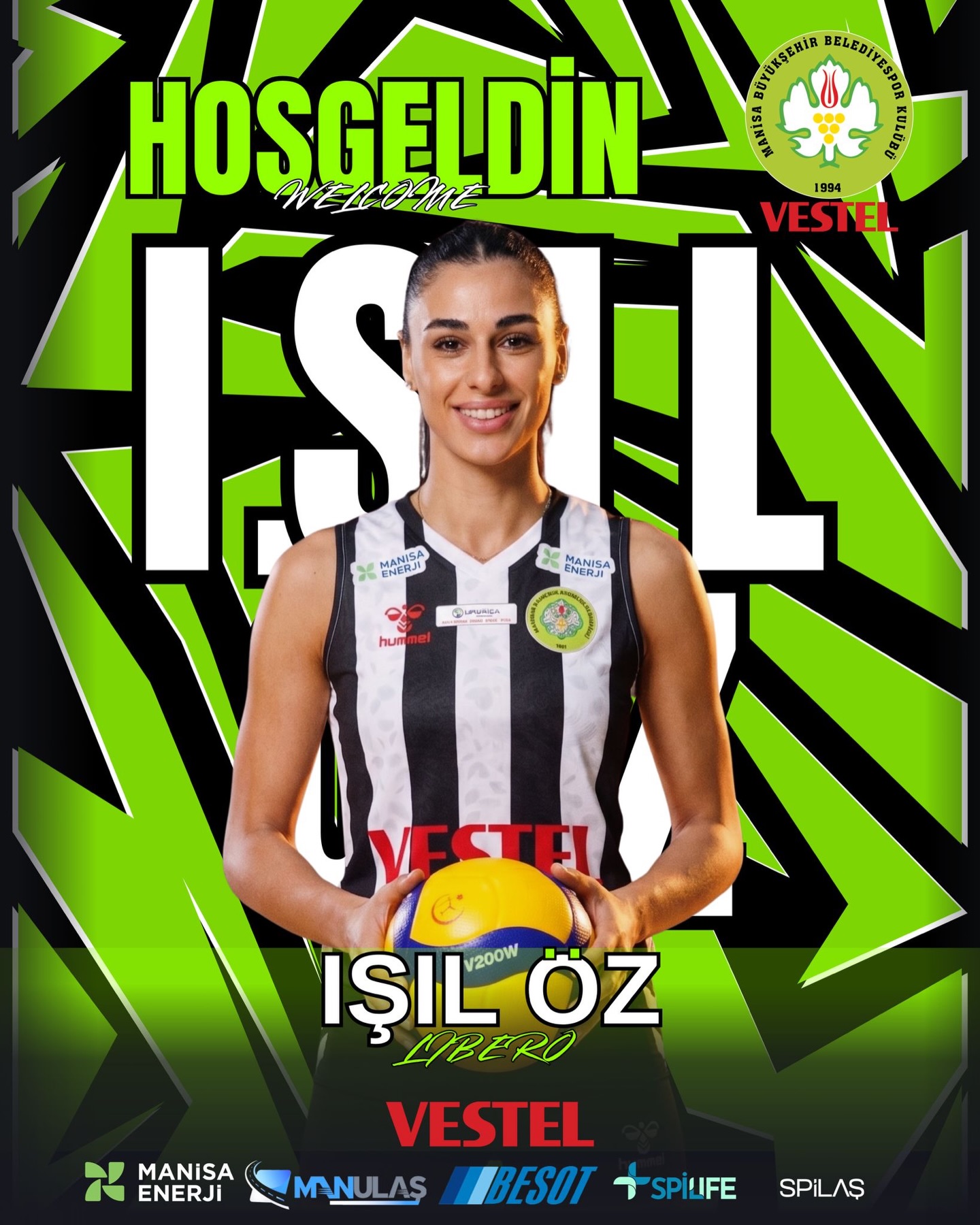 Vestel Manisa BBSK'dan Bomba Transfer: Libero Işıl Öz Katalanlara Katıldı!