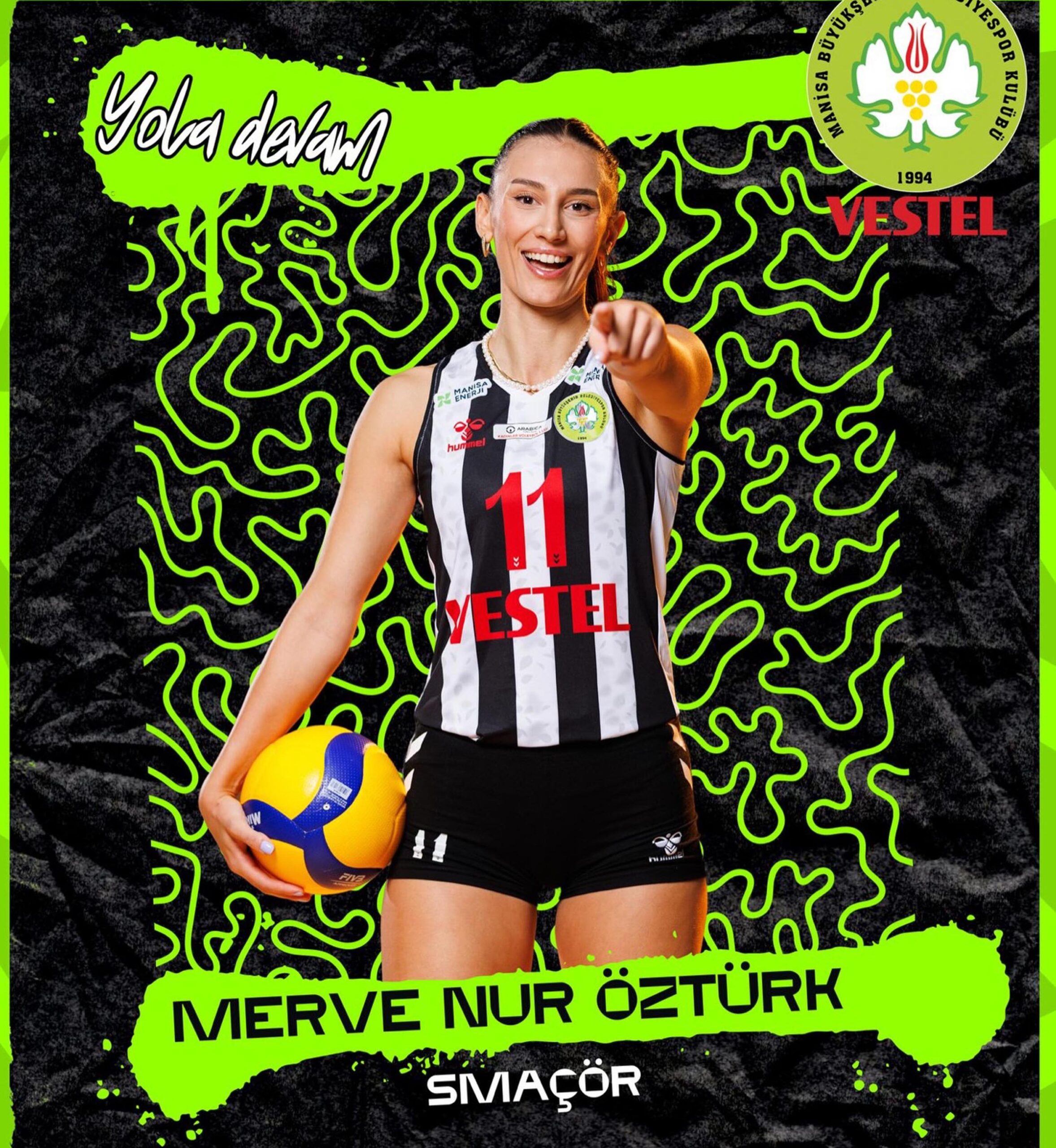 Manisa Belediyespor'dan Yerinde Hamle: Smaçör Merve Nur Öztürk ile Devam Kararı