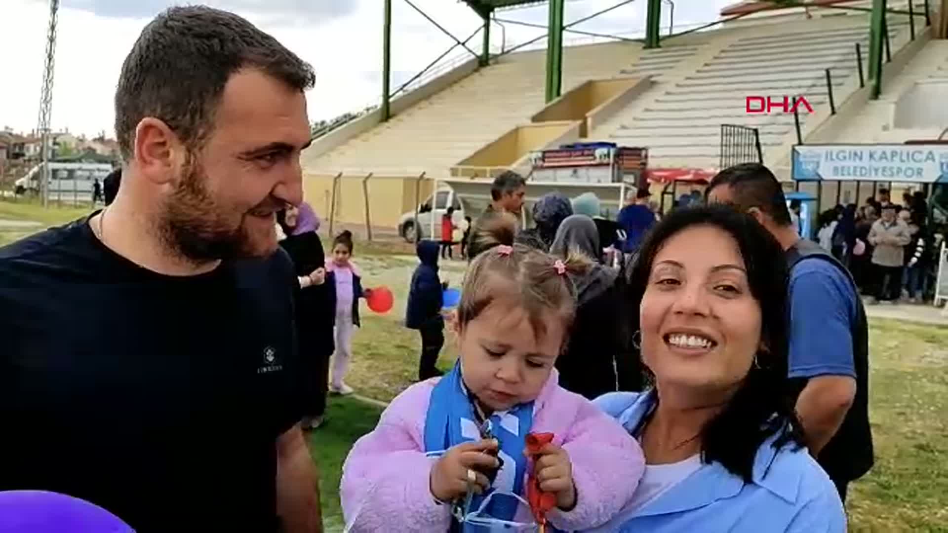 2 Yaşındaki Umay, Kanseri Yendi: Ilgın Halkı Stadyumda Umutlu Bir Kutlama Gerçekleştirdi