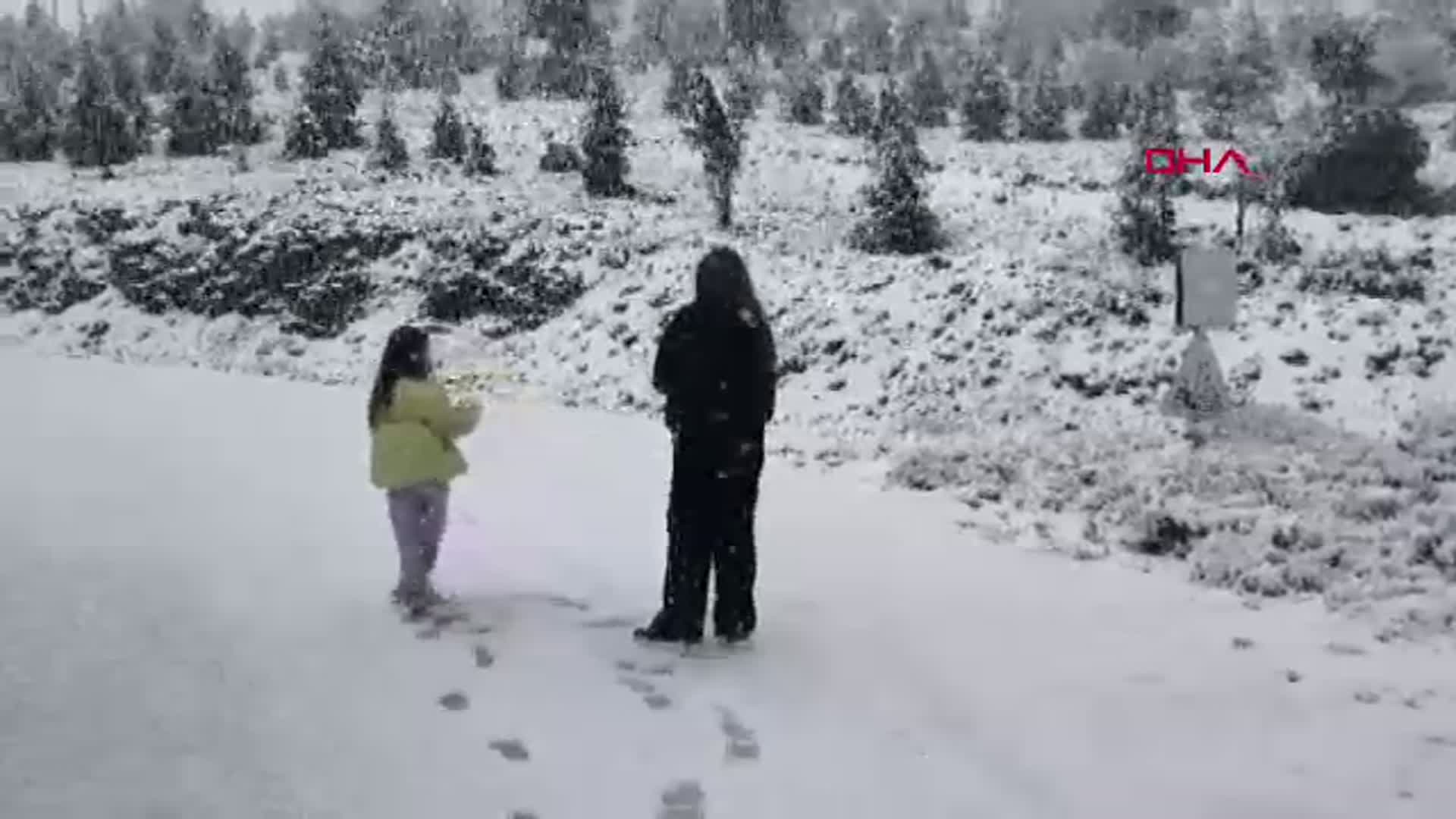 Burdur'da Kar Sürprizi: Yüksek Kesimler Beyaza Büründü, Ulaşımda Aksama Yaşandı