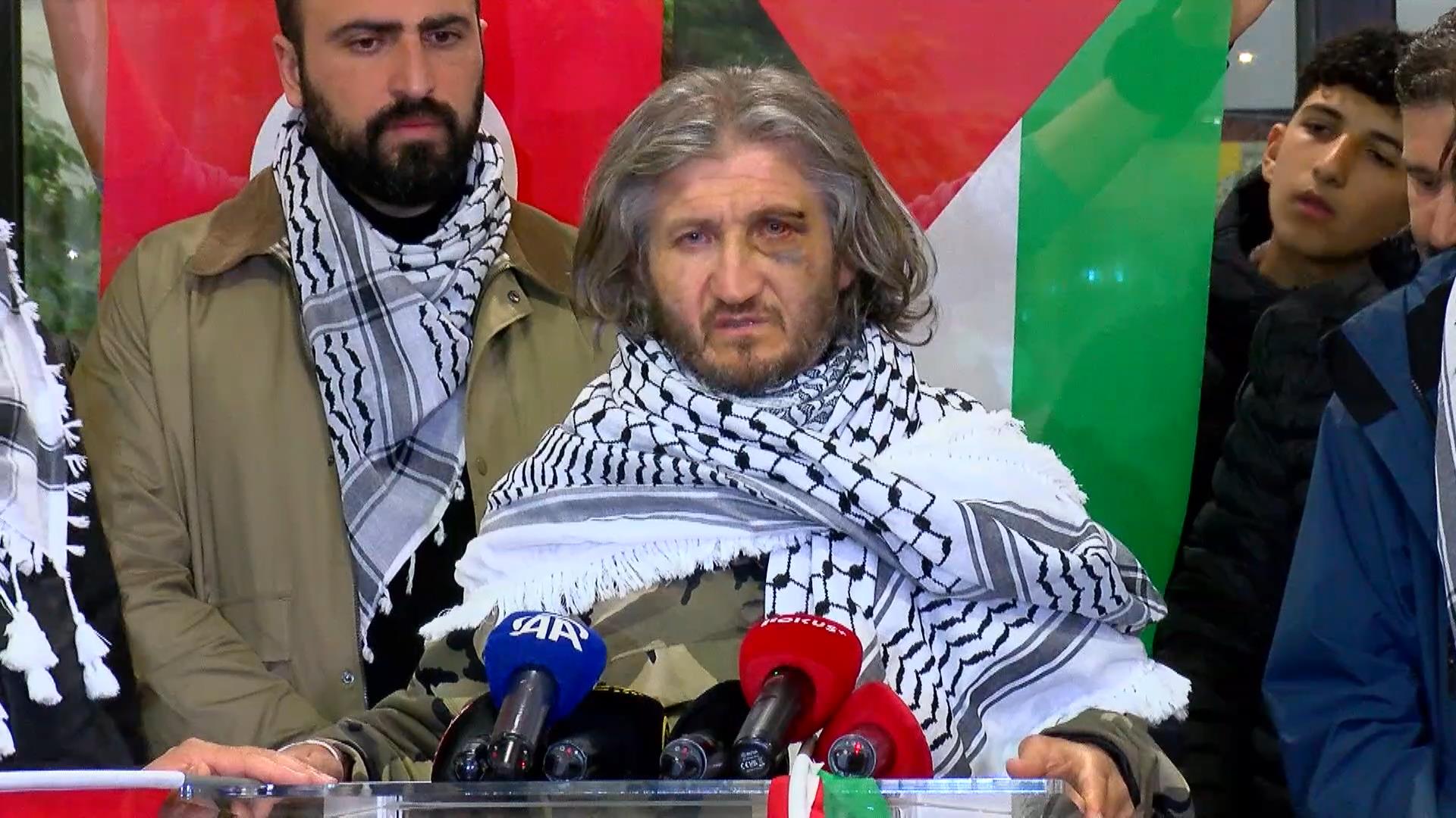 Sumud Filosu Aktivisti Hüseyin Oral İstanbul'da: "Tekme tokatla sürüklediler, yüzlerinde korku vardı"