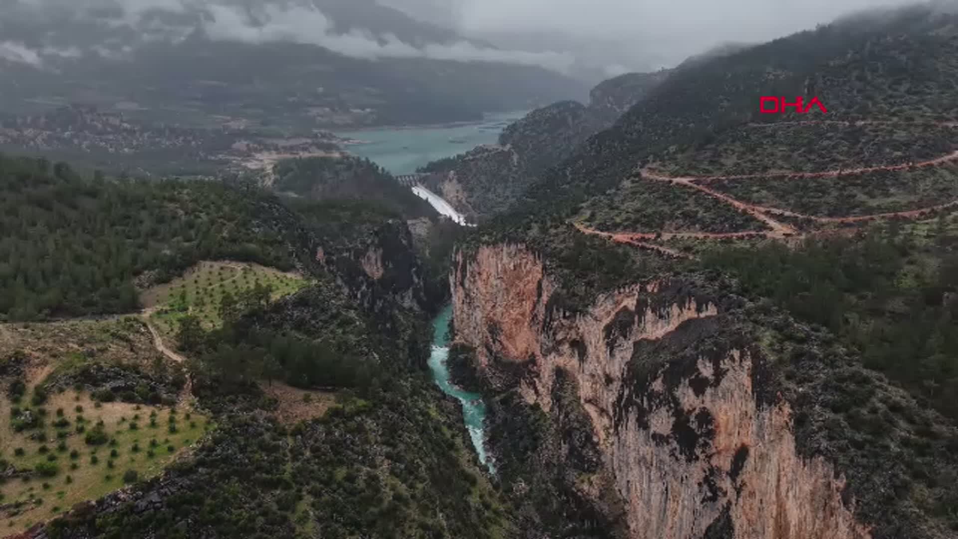 Mersin'in Saklı Cenneti Gezende Kanyonu Büyülüyor: Turkuaz Sular ve Eşsiz Manzaralar