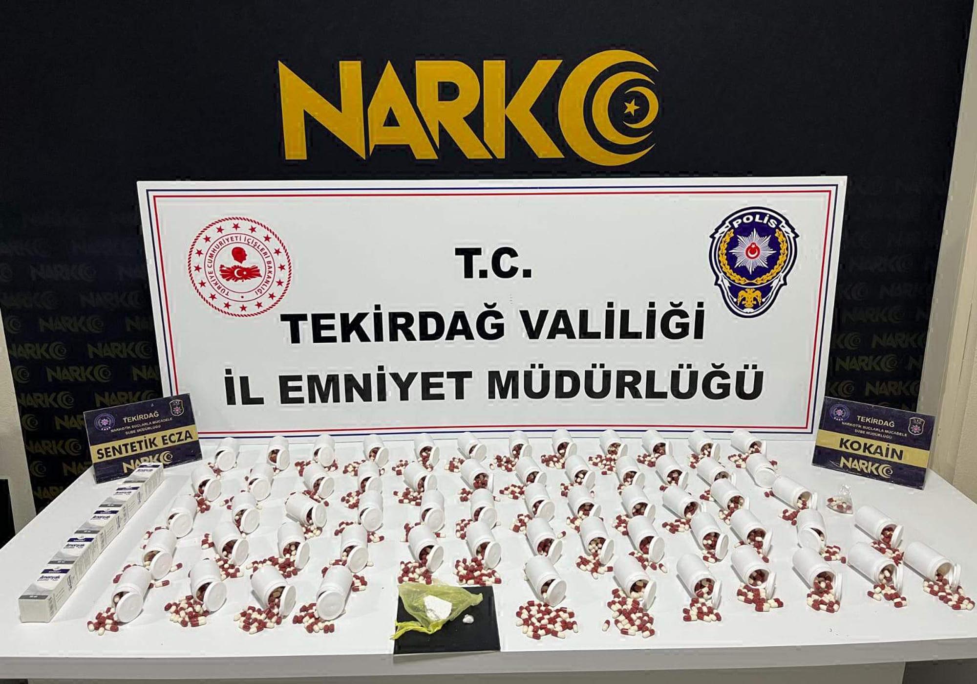 Tekirdağ'da Uyuşturucu Operasyonu: 10 Torbacı Tutuklandı