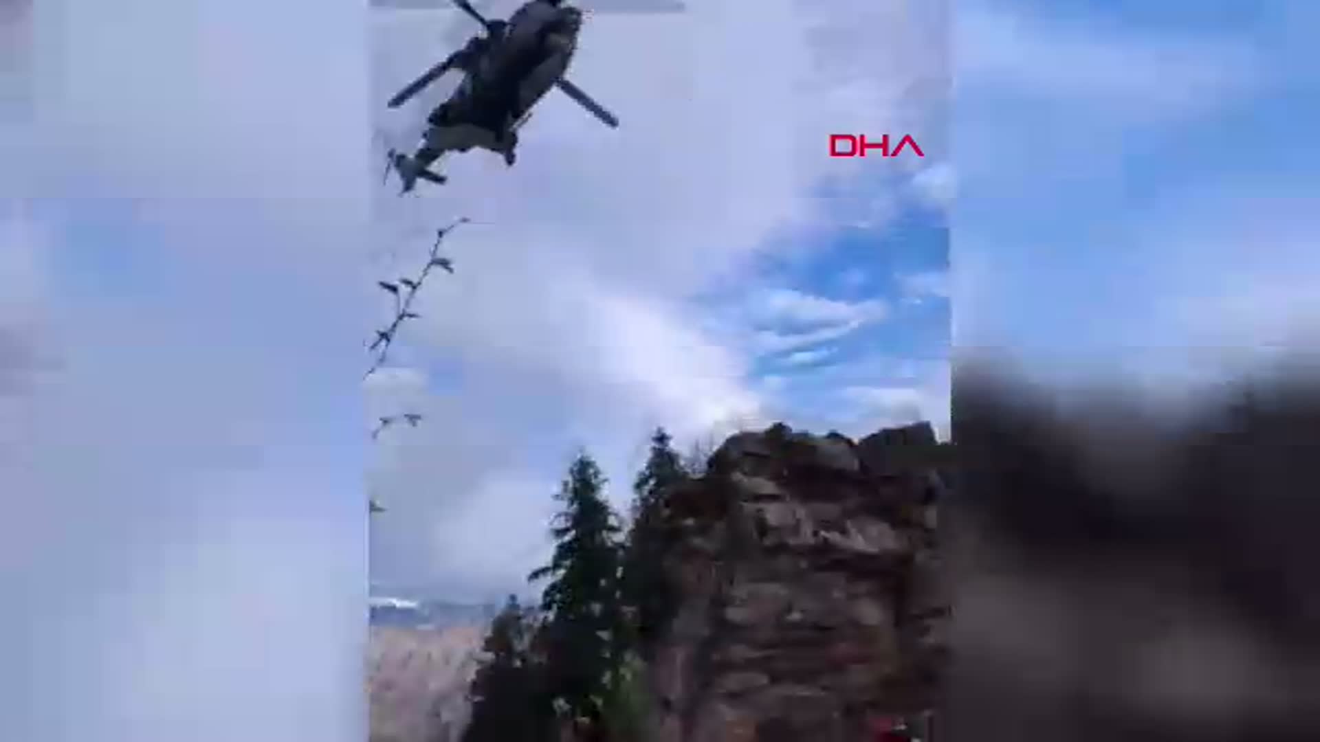 Artvin'de Nefes Kesen Kurtuluş: Sarp Kayalıklardan Helikopterle İndirildi, Yaşadıklarını Anlattı