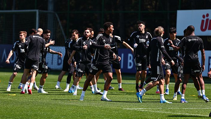 Beşiktaş Trabzonspor Maçı Hazırlıklarına Başladı: Sahaya İniyorlar!