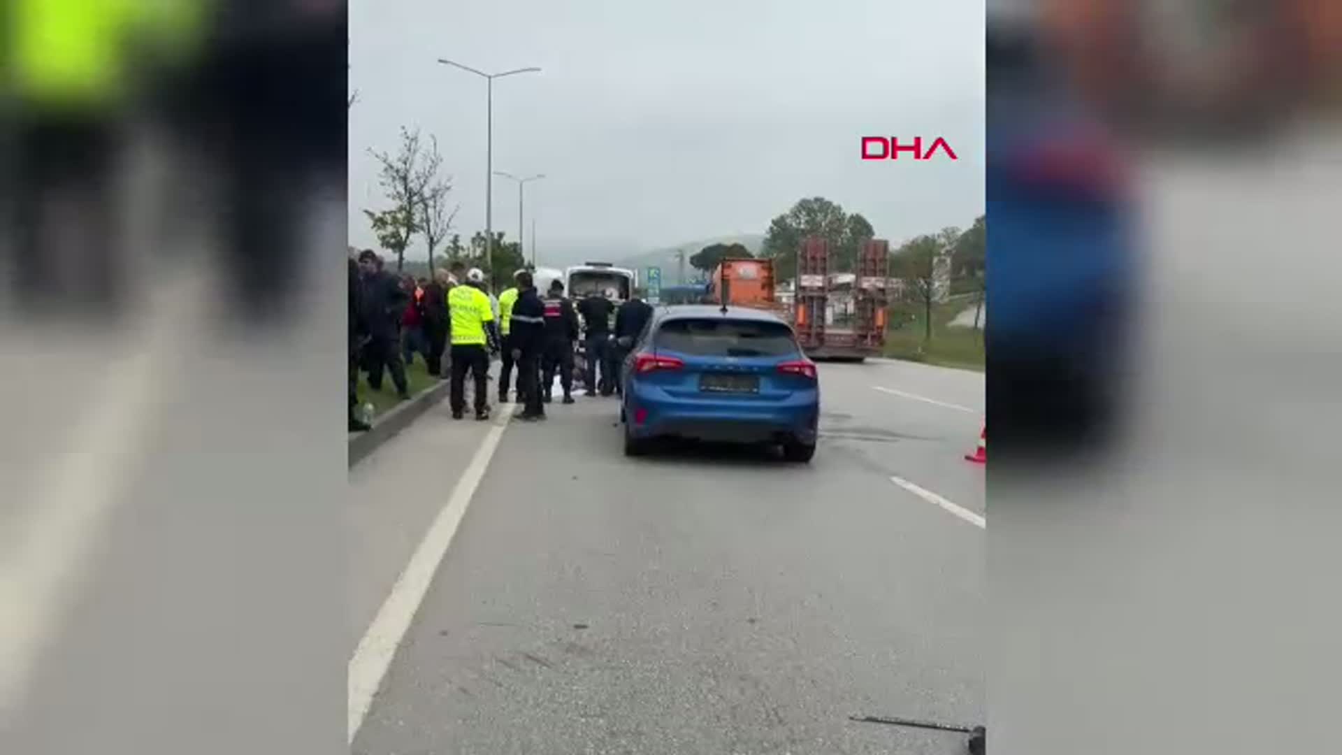 Samsun'da Minibüsten İnerken Otomobilin Çarptığı Kadın Hayatını Kaybetti