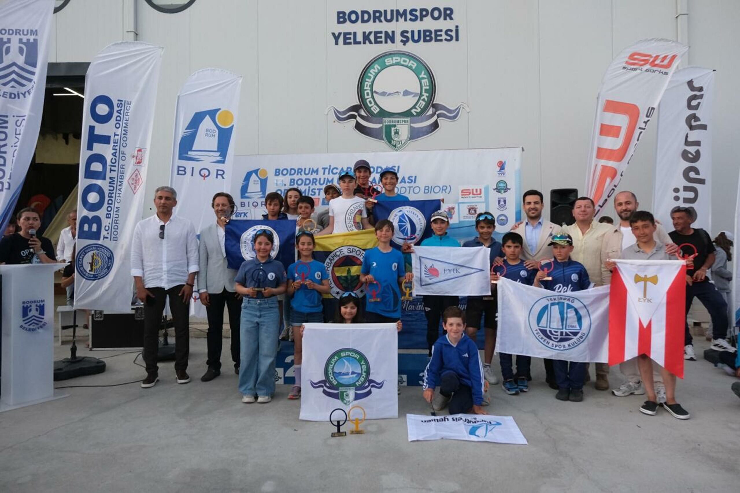 Bodrum'da Yelken Şöleni: 14. BODTO Uluslararası Optimist Yarışları Sona Erdi