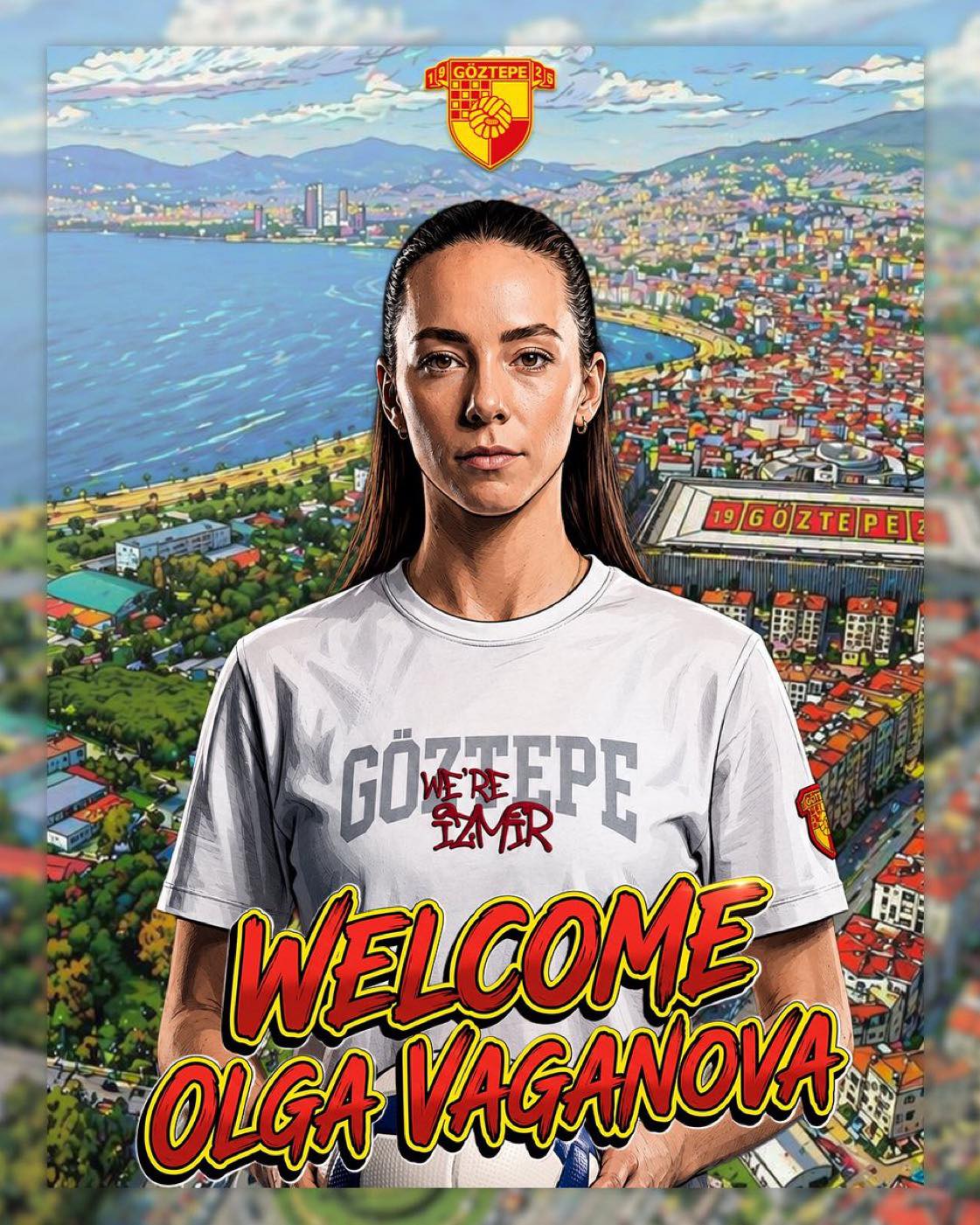 Göztepe Voleybol'da Bomba Transfer: Rus Smaçör Olga Vaganova Göz-Göz'de!