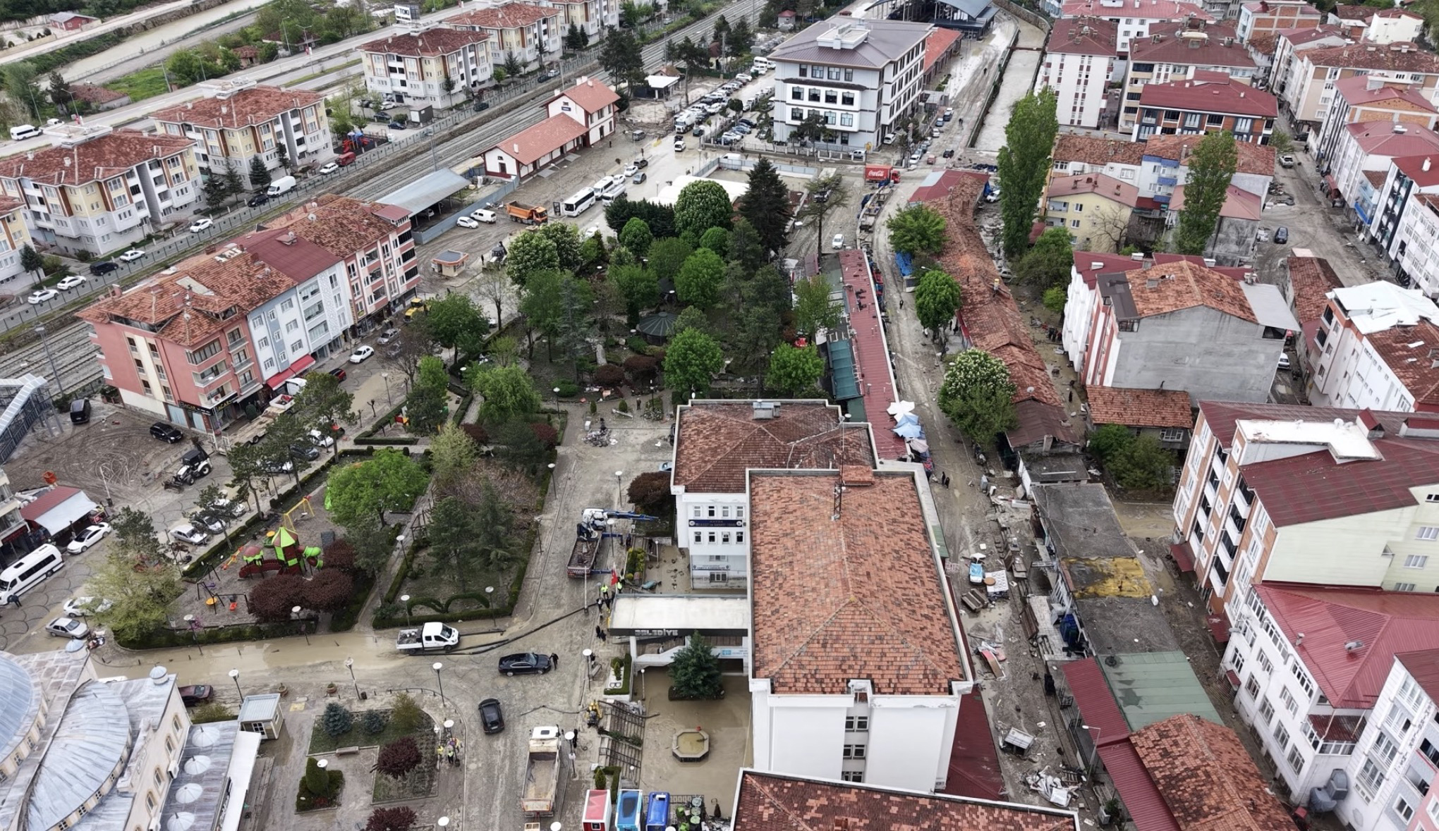 Samsun Havza'da Sel Felaketi: Gün Ağarınca Hasarın Boyutu Ortaya Çıktı