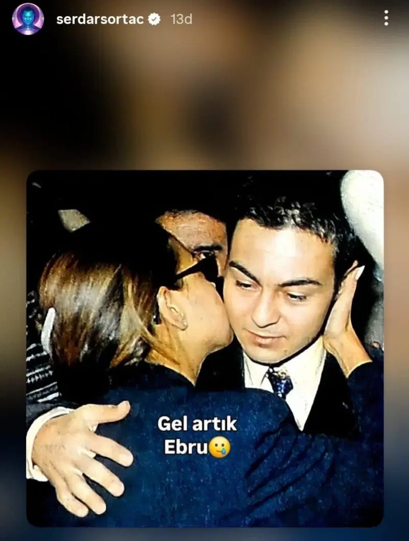 Serdar Ortaç’tan Ebru Gündeş’e Gel Artık Ebru Çağrısı